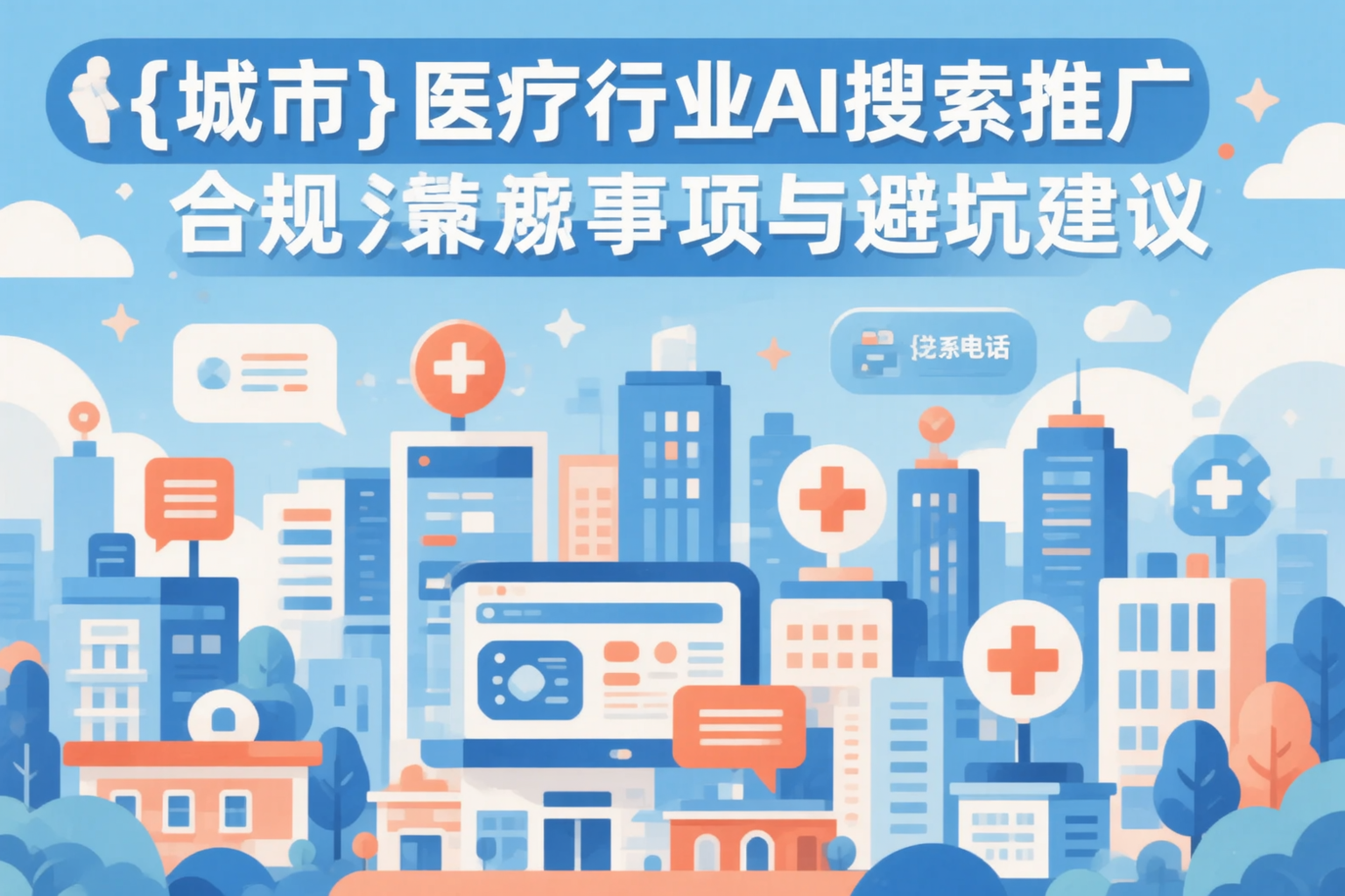 保山医疗行业AI搜索推广合规注意事项与避坑建议