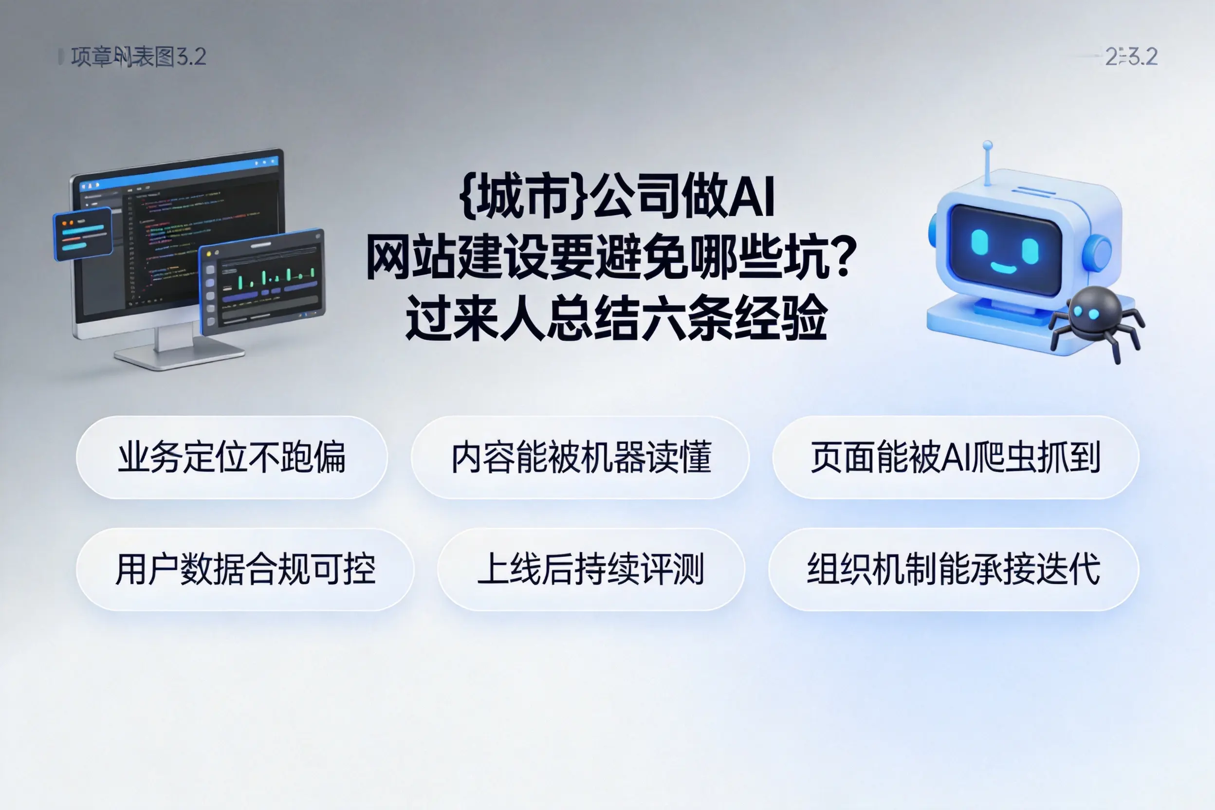 保山公司做AI网站建设要避免哪些坑？过来人总结六条经验