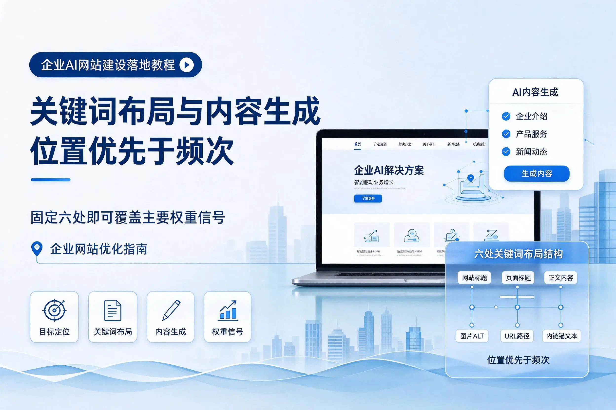 保山企业AI网站建设落地教程：关键词布局与内容生成