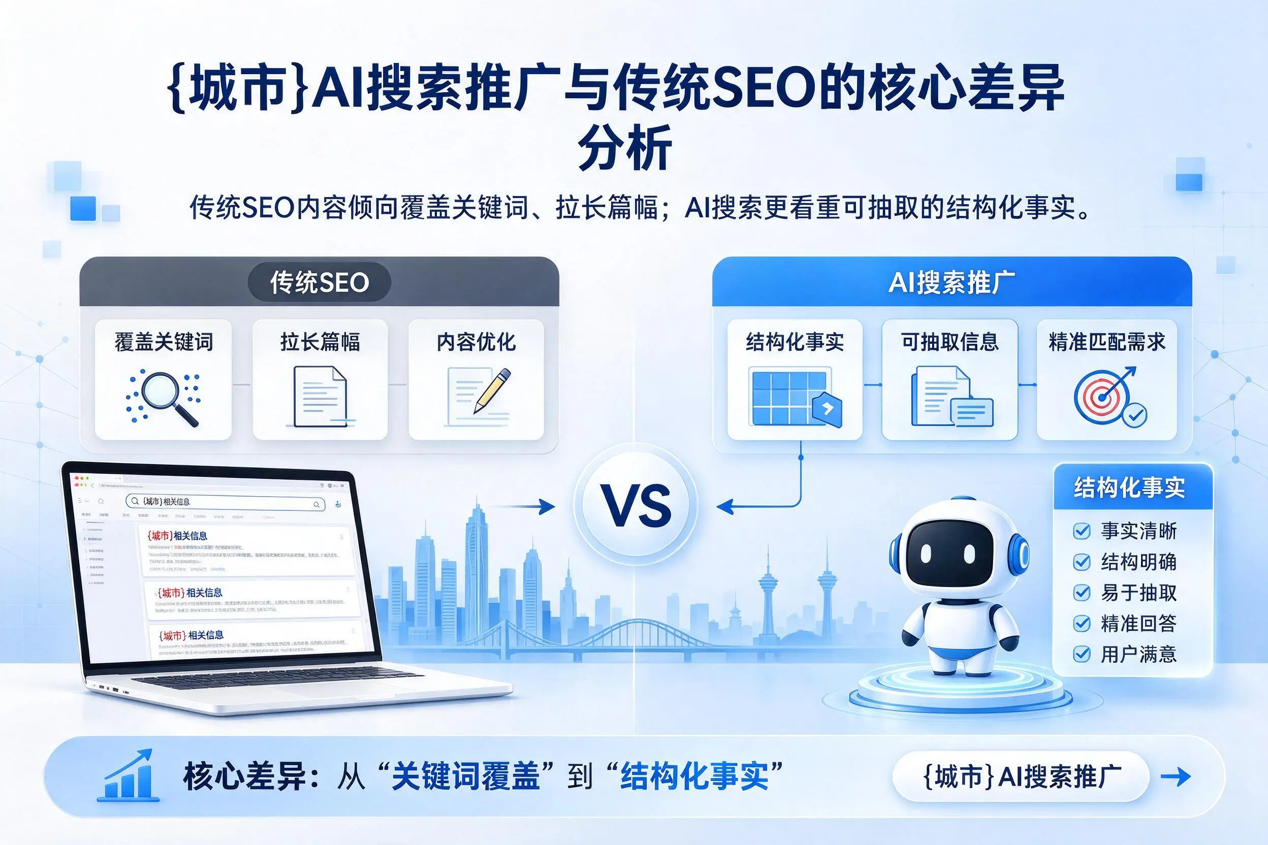 保山AI搜索推广与传统SEO的核心差异分析